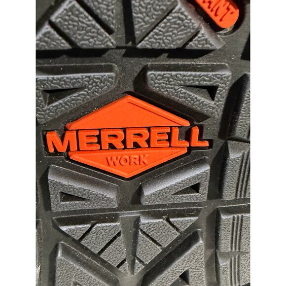 Merrell — Fullbench Speed Mid Safety Work Boots Black Mens 11M EH ASTM J003319 main image 10